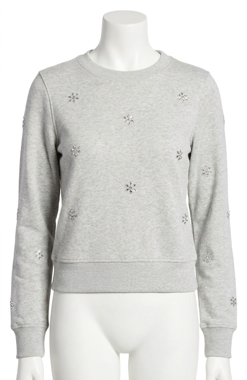 NEW PAIGE ordenna sweatshirt in heather grey